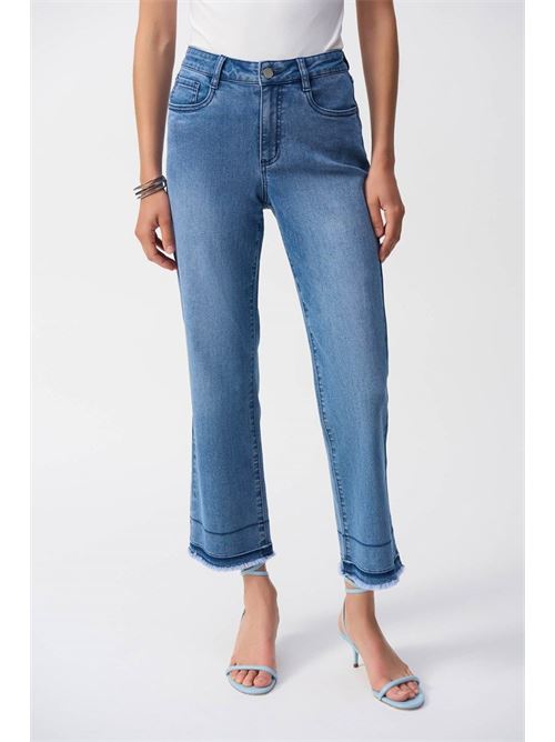 Jeans corti e svasati elasticizzati JOSEPH RIBKOFF | 251957593593